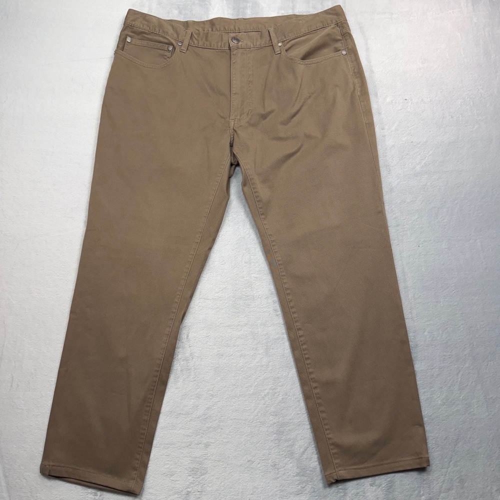 Brooks Brothers Pants Mens W38 L30 Brown 5-Pocket Straight Leg Chino 100105283 - Picture 3 of 11